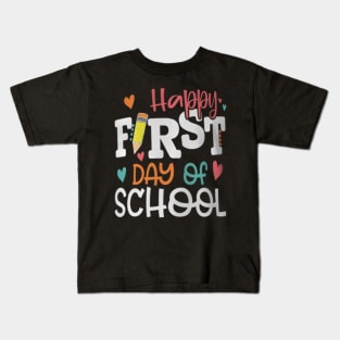 First Day Of School Teacher Kids Back to School Kids T-Shirt